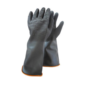 Γάντια μαρμαράδων σαγρέ μαύρα 230gr