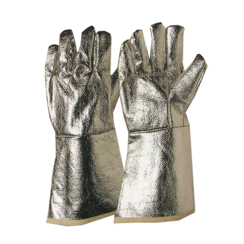Γάντια πυρίμαχα από aramid αλουμινιζέ 38cm